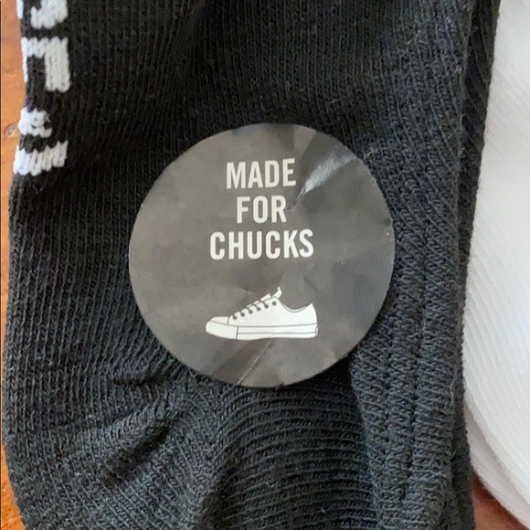 Converse Chucks Socks 3 Pack Ultra Low No Show NWT - Picture 7 of 9